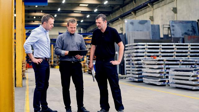 logistik hos Sjørring Maskinfabrik