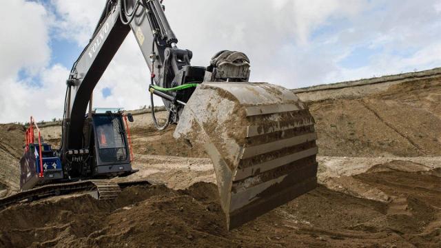 Let's get in shape - excavator bucket